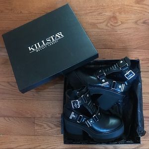 Killstar Electra Cutout Heels 